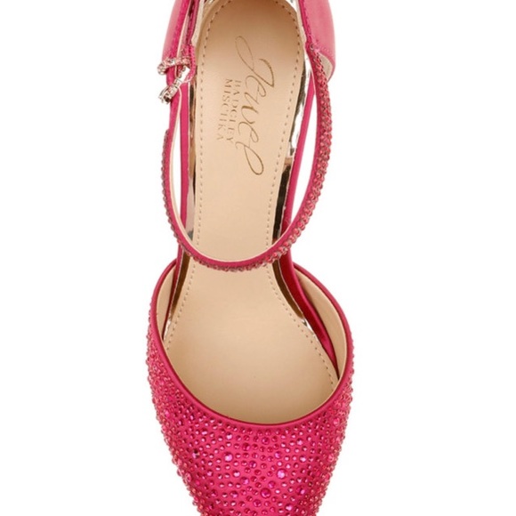 JEWEL BADGLEY MISCHKA  Jailene  Ankle Strap Stiletto - Picture 2 of 7